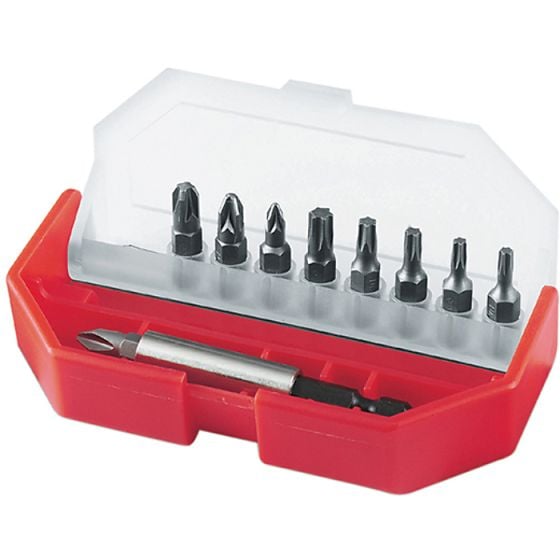 Insert Bit Set Torx/Phillips/Pozidriv 10 Piece by Stanley - 1-68-724