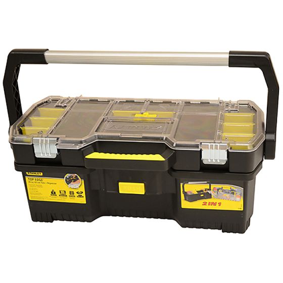 Toolbox with Tote Tray Organiser 61cm (24in) by Stanley - 1-97-514