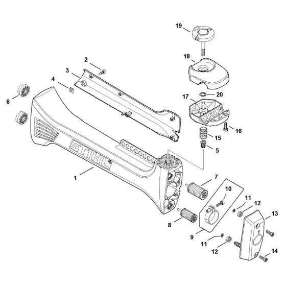 AV System for Stihl FS461 C-EM