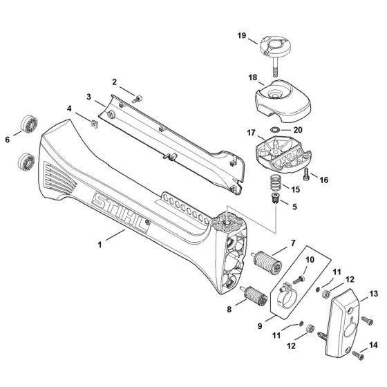 AV System for Stihl FS461 C-EML