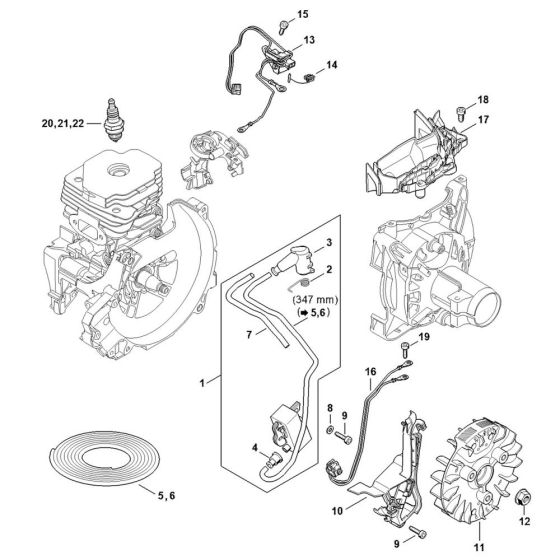 Ignition System for Stihl FS491
