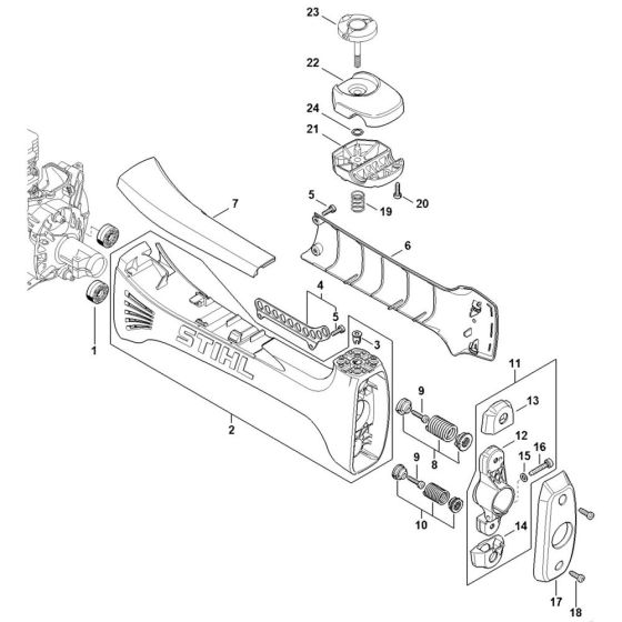 AV System for Stihl FS561 C-EM