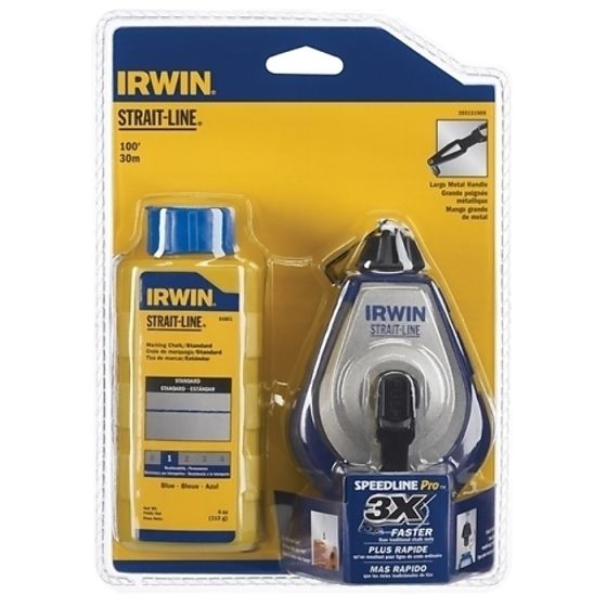 HPP Chalk Reel Set 30m & Blue 113g Chalk by IRWIN - 10507684