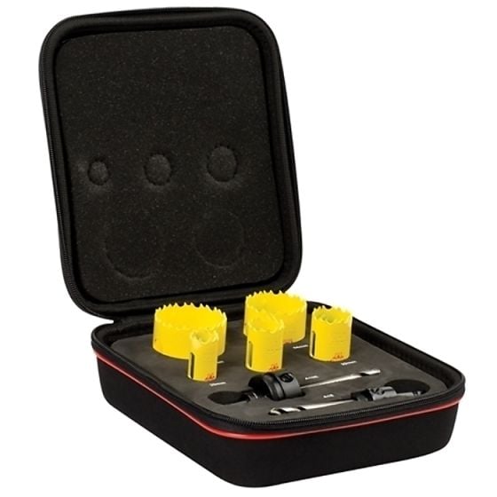 KDC05021 Deep Cut Bi Metal Electricians Holesaw Kit 7 Piece by Starrett - BF7006