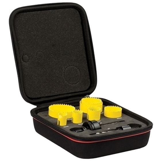 KFC07021 Bi-Metal Fast Cut Plumbers Holesaw Kit by Starrett - KFC07021