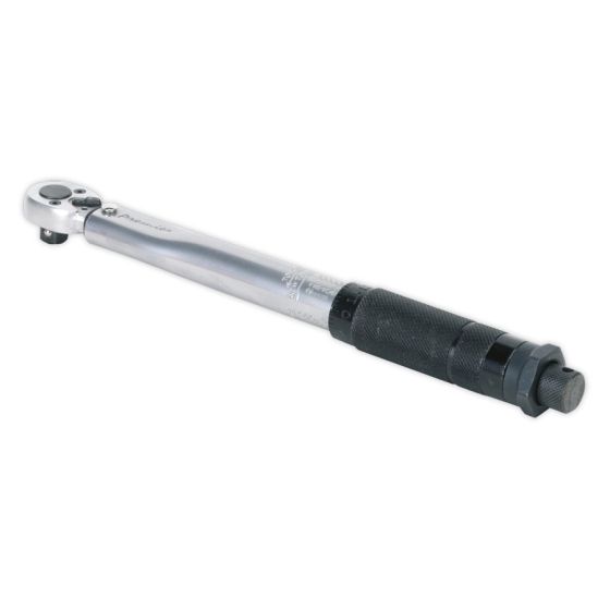 Torque Wrench Micrometer Style 3/8"Sq Drive 2-24Nm(1.47-17.70lb.ft) Sealey Part No. STW1012