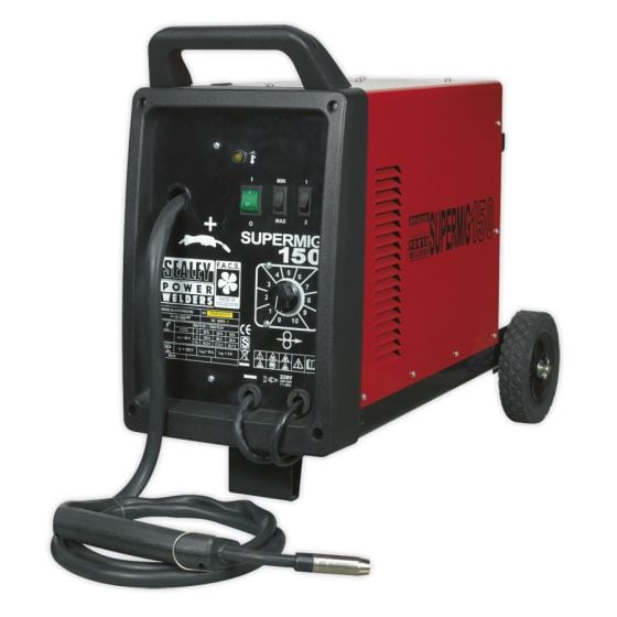 Professional MIG Welder 150Amp 230V Sealey Part No. SUPERMIG150