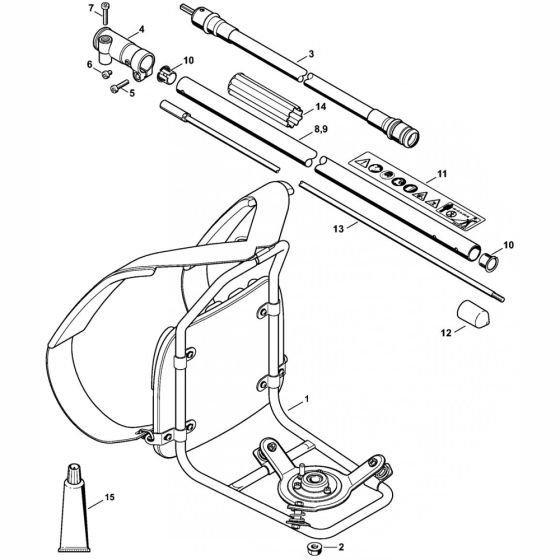 Support Frame & Drive Tube