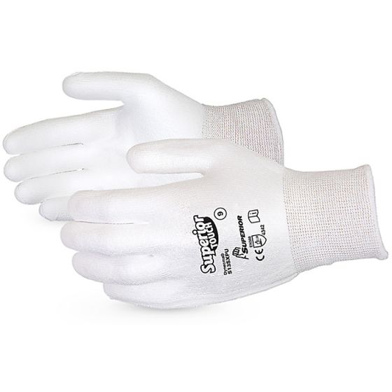 Superior Touch Glove Cut-Resistant Lint-Free Dyneema Palm Coated White 09