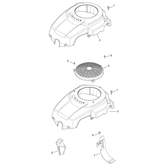 Blower Housing for Kohler SV471 Engines