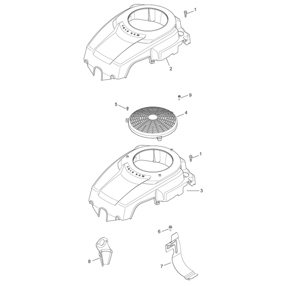 Blower Housing for Kohler SV530 Engines