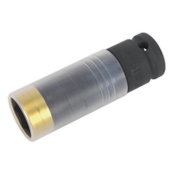Alloy Wheel Ultra-Power Impact Socket 19mm 1/2"Sq Drive Sealey Part No. SX03919