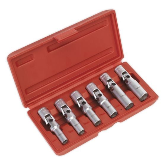 Glow/Spark Plug Socket Set 6pc 3/8"Sq Drive Sealey Part No. SX0403