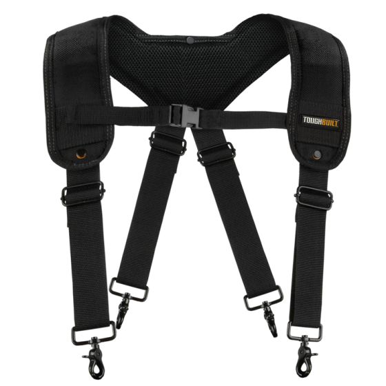 ToughBuilt Padded Braces provide the ultimate comfort. Adjustable straps