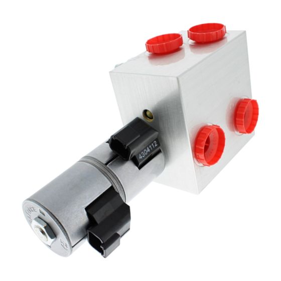 Hydraforce Diverter Valve V2 for New Mecalac MBR71 HD Pedestrian Roller - OEM No. T158962