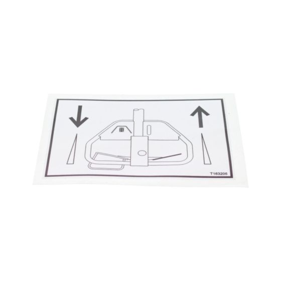 Mbr Forward/Reverse Decal (75mm) for Terex MBR71 HD Rollers - T163205