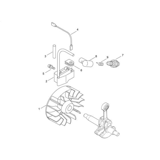 Magneto for Shindaiwa T226S