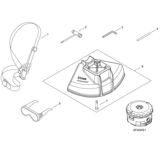 Shindaiwa T302TS Accessories