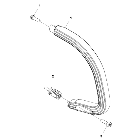 Handle Assembly For Husqvarna T540XP Chainsaw 