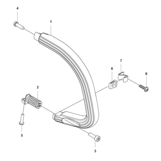 Handle Assembly for T540XP Mark III