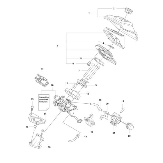 Carburettor & Air Filter Assembly