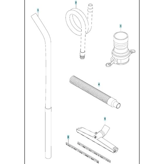 T7500 Dust Extractor Accessories