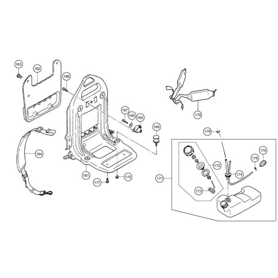 Fuel Tank & Frame for Tanaka