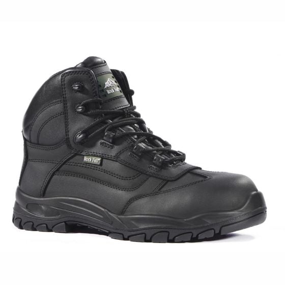 Rock Fall TC340 Dakota Lightweight Fibreglass Toecap Safety Boot Blk UK 6-14