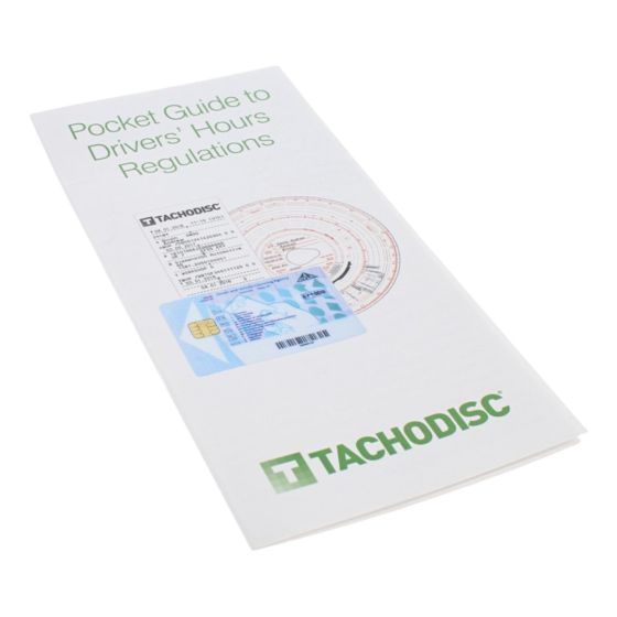 Drivers Hour Guide for Tachodisc - Compliance and Regulations Summary