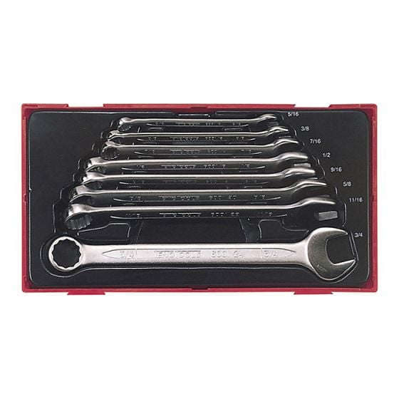 TT3592 8 Piece A/F Combination Spanner Set by Teng