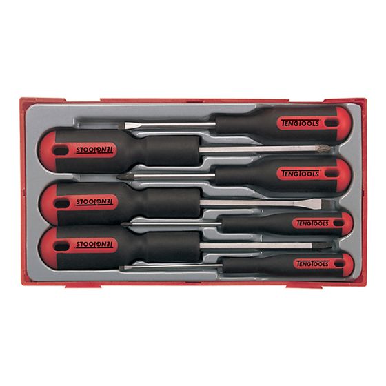 TT917 7 Piece Mega Screwdriver Set by Teng - TC7