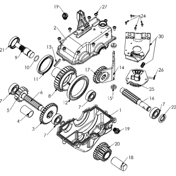 Casters Assembly for Husqvarna TF 435P Cultivator/Tiller