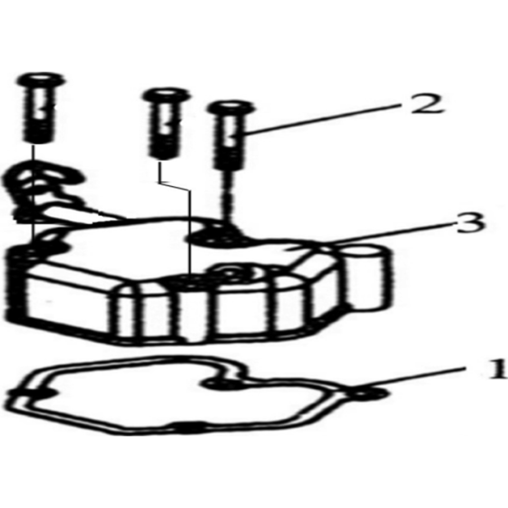 Bonnet Assembly for Husqvarna TF 545D Cultivator/Tiller