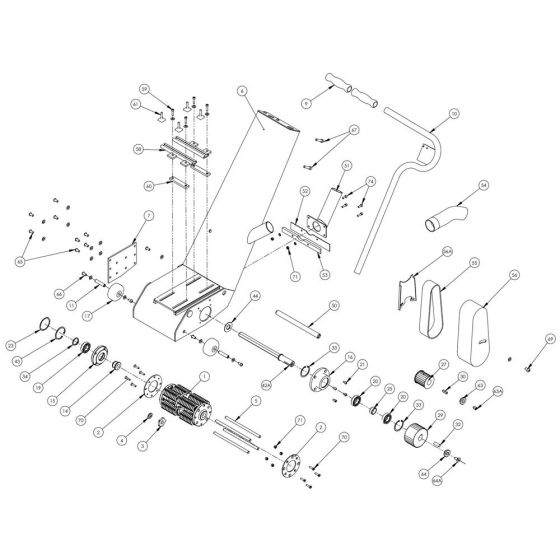 Main Assembly for TFP200