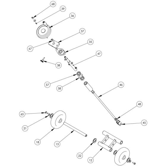 Steering Assembly for Trelawny TFP200