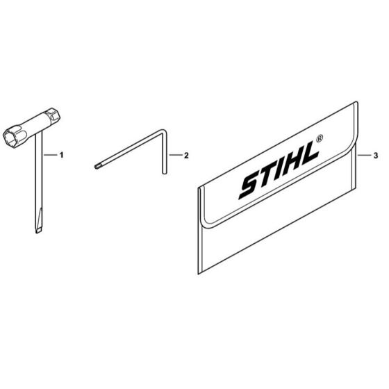 Stihl MS 500i Chainsaw Tools