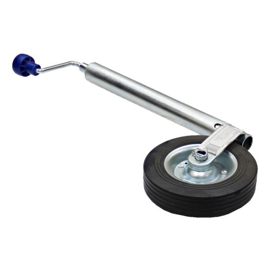 Telescopic Jockey Wheel 42mm Dia Standard Duty 100Kgs