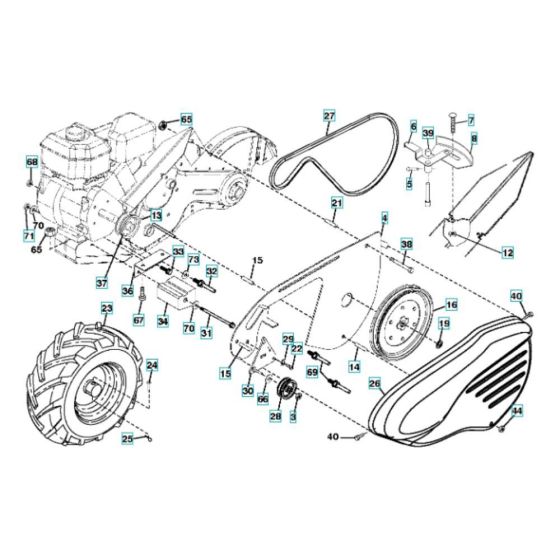 Mainframe Assembly for TR 317C