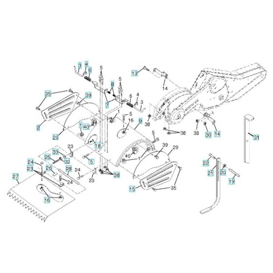 Shield Assembly for TR 317DE