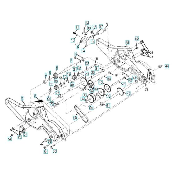 Transmission Assembly for TR 317DE