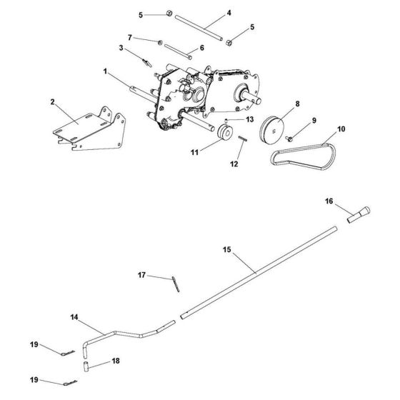 Transmission Assembly for TR 348