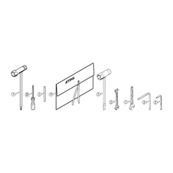 Tools for Stihl TS350 Disc Cutter