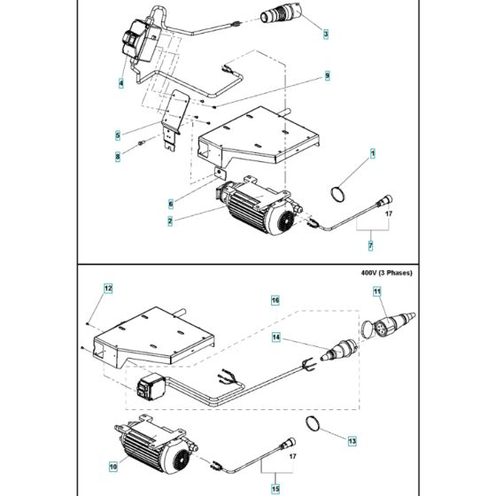 Electrical Assembly for TS 350 E