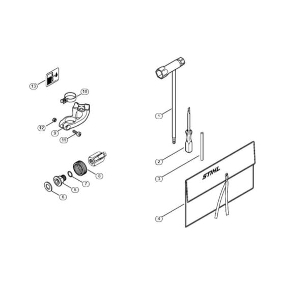 Tools & Extras for Stihl TS410 Disc Cutter