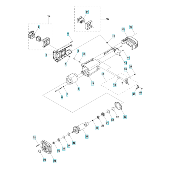 Motor Assembly for TS 60