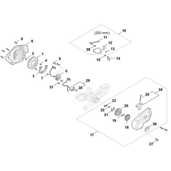 Ignition System for Stihl TS 710i