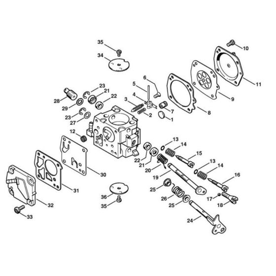 Carburetor HS-277 Assembly