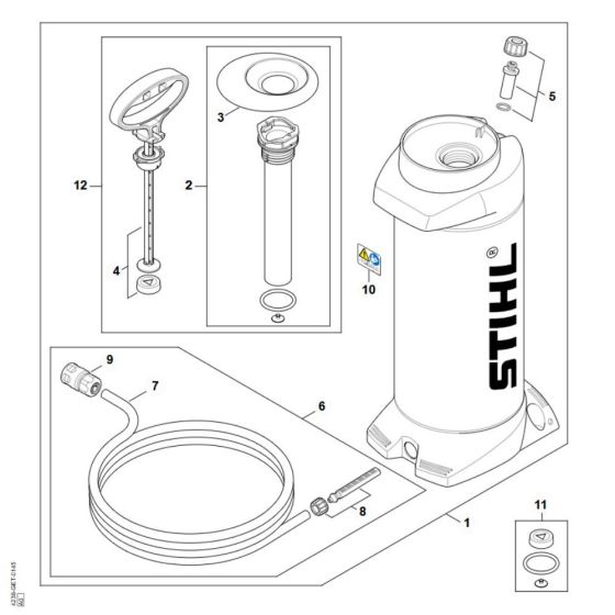 Water Attachment for TS760
