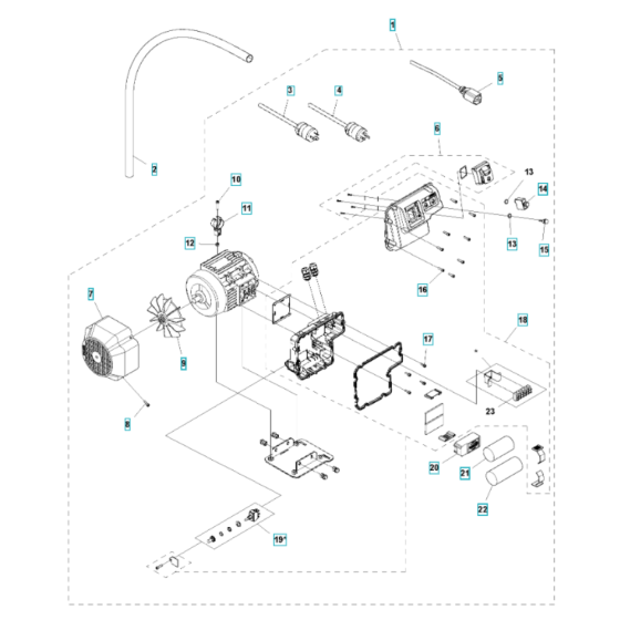Motor Assembly for TS 90