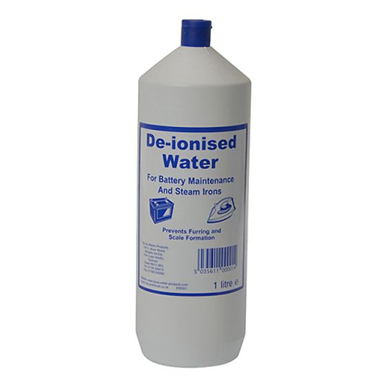 De-ionised Water for Car Battery Maintenance 1 Litre